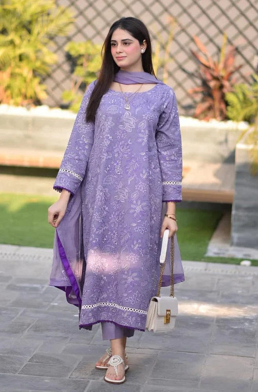 BR-2575 lawn - 3 Piece Unstitch