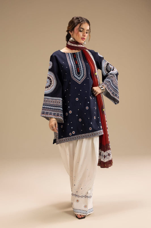 RR-610 lawn - 3 Piece Unstitch